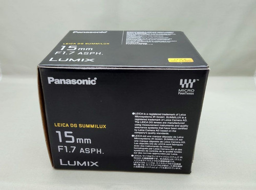 Panasonic leica summilux 15 - leica, dg
